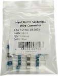 K&S AWG 16-14 Solderless Heat-Shrink Wire Connectors (03-0003)