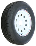 Raceline Ameritrail 6 Ply Tire 205/75R15C w/8 Spoke Wheel (TA2055012-71R205C-A)