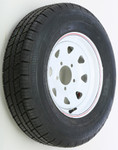 Raceline Ameritrail 6 Ply Tire 175/80R13C w/8 Spoke Wheel (TA2034512-71R175C-A)