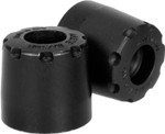 Ariete Alu-Rub Black Handlebar End Weights (12997/U2-N)