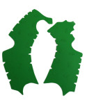 Athena Off-Road Green Rubber Frame Pads (M7338V)