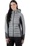FXR Phoenix Quilted Womens Zip Up Hoody