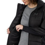 FXR Phoenix Quilted Womens Zip Up Hoody