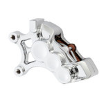 Arlen Ness 11.8" 6-Piston Differential Bore Chrome Left Brake Caliper (02-214)
