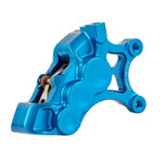 Arlen Ness 14" 6-Piston Differential Bore Blue Right Brake Caliper (02-203)