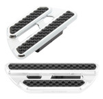 Arlen Ness Method Chrome Passenger Floodboards (410-027)