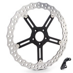 Arlen Ness 15" Jagged Big Left Front Brake Rotor for Hub Mount (02-996)