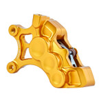 Arlen Ness 11.8" 6-Piston Differential Bore Gold Right Brake Caliper (02-228)