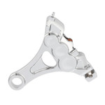 Arlen Ness 11.8" 6-Piston Differential Bore Chrome Rear Brake Caliper (02-302)