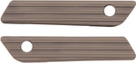 Arlen Ness 10-Gauge Titanium Saddlebag Latch Covers (03-617)