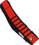 D'Cor Visuals Yamaha Red Center Ribbed Seat Cover (30-50-459)