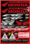 D'Cor Visuals Honda CRF Decal Sheet (40-10-100)