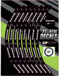 D'Cor Visuals 21" Front Rim Kawasaki Decal Kit (40-80-202)