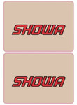 D'Cor Visuals Red Showa Upper Fork Decal 2-Pack (40-80-104)