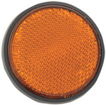 Chris Products 2-1/2" Diameter Amber Reflector (RR1A)