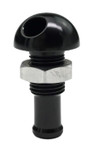 Blowsion 3/8" 45 Degree Black Billet Through-Hull Bypass Fitting (04-03-011)