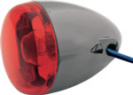Chris Products Black Nickel/Red Lens LED Custom Turn Signal (8501R-BN)