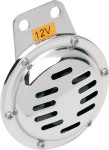 Chris Products 2 Terminal 4" 12V Chrome Horn (0711)