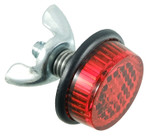 Chris Products Red License Plate Reflectors 40 Count (CH40R)