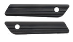 Arlen Ness 10-Gauge All Black Saddlebag Latch Covers (03-603)