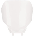 Acerbis White Plastic Front Number Plate (2979500002)