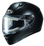 HJC C10 Solid Snow Helmet w/Heated Electric Shield