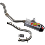Pro Circuit Stainless Steel T-6 Full Exhaust System w/Carbon End Cap (0111925F)