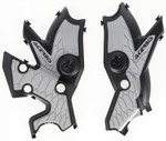 Acerbis X-Grip Frame Protectors | Silver/Black | '19-25 Tenere 700 (2911461001)