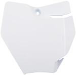 Acerbis White Plastic Front Number Plate (2980610002)