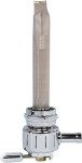 Pingel Grooved Chrome 22mm Round Fuel Valve (4311-CG)