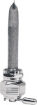 Pingel Chrome 22mm Flag Hex Fuel Valve (6311CHL)