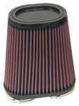 K&N Universal Oval Clamp-On Air Filter Flange Dia. 2 3/8" (RU-4710)