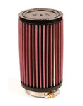 K&N Round Clamp-On Air Filter 2.4" I.D. Flange, 6" Length, 3.5" O.D. (RU-0820)