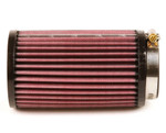 K&N Round Clamp-On Air Filter 2.4" I.D. Flange, 6" Length, 3.5" O.D. (RU-0820)