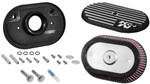 K&N Street Metal Side Draft Black Air Intake System (RK-3952)