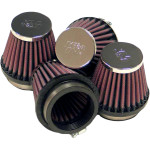 K&N Universal Round Clamp-On Air Filter 4-Pack (RC-2344)