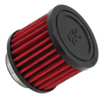 K&N Crankcase Vent Filter | 1.5" Flange | Rubber Base (62-1450)