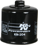 K&N Black Spin-On Oil Filter (KN-204-1)