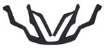 Fox Racing Proframe Helmet Standard Inner Top Liner Pad