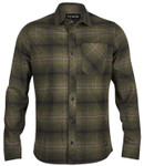 Fox Racing Source Mens Button Up Long Sleeve Flannel Shirt
