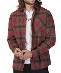 Fox Racing Source Mens Button Up Long Sleeve Flannel Shirt