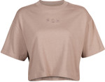 Fox Racing Wordmark Premium Womens Short Sleeve Crop Shirt