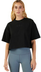 Fox Racing Wordmark Premium Womens Short Sleeve Crop Shirt