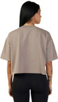 Fox Racing Wordmark Premium Womens Short Sleeve Crop Shirt