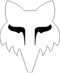 Fox Racing 1.5" Fox Head Vinyl Decal
