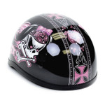 Skid Lid Lethal Threat Motorcycle Half Helmet