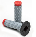 ProTaper Pillow Top Black/Gray/Red Twist-Throttle Grips (024851)