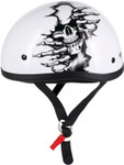 Skid Lid Born Wild Motorcycle Half Helmet