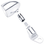 Kuryakyn Harley Chrome Handlebar Adaptor for Bullet 1000 Turn Signals (2560)