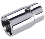 Kuryakyn Harley Chrome Handlebar Adaptor for Bullet 1000 Turn Signals (2560)
